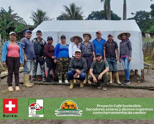 Caficultores de Lara se capacitan en secado solar para transformar la producción de café.
