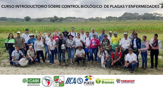 CULMINA CON ÉXITO CURSO SOBRE CONTROL BIOLÓGICO DE PLAGAS