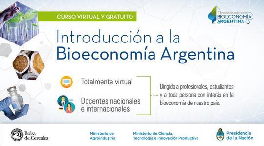 Programa de Capacitación Virtual Introducción a la Bioeconomía Argentina